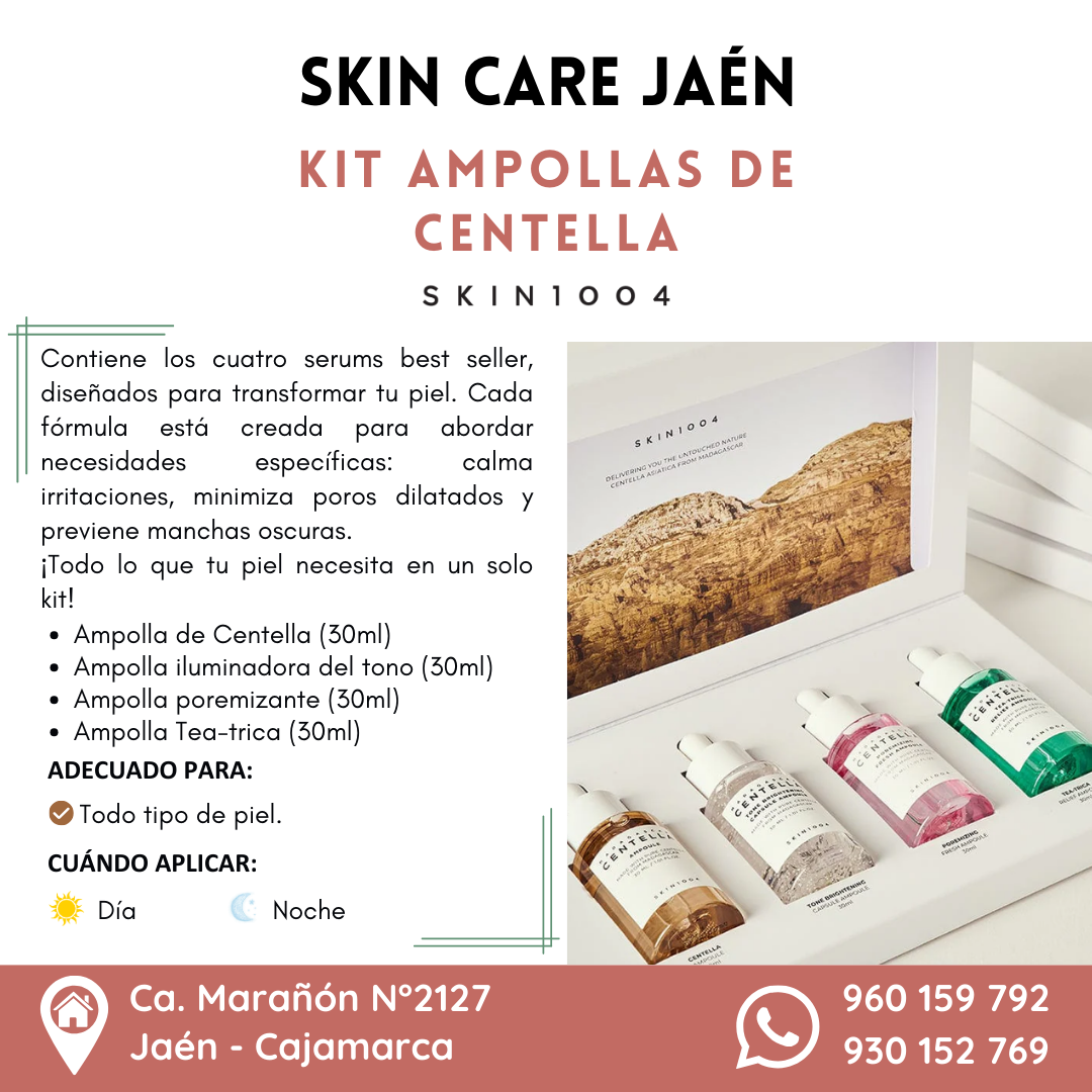 Kit de Ampollas de Centella