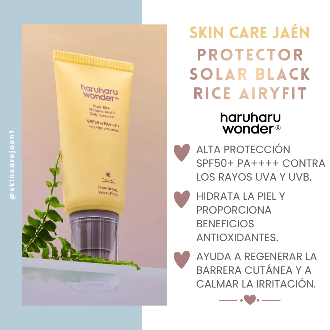 Protector solar Black Rice AiryFit