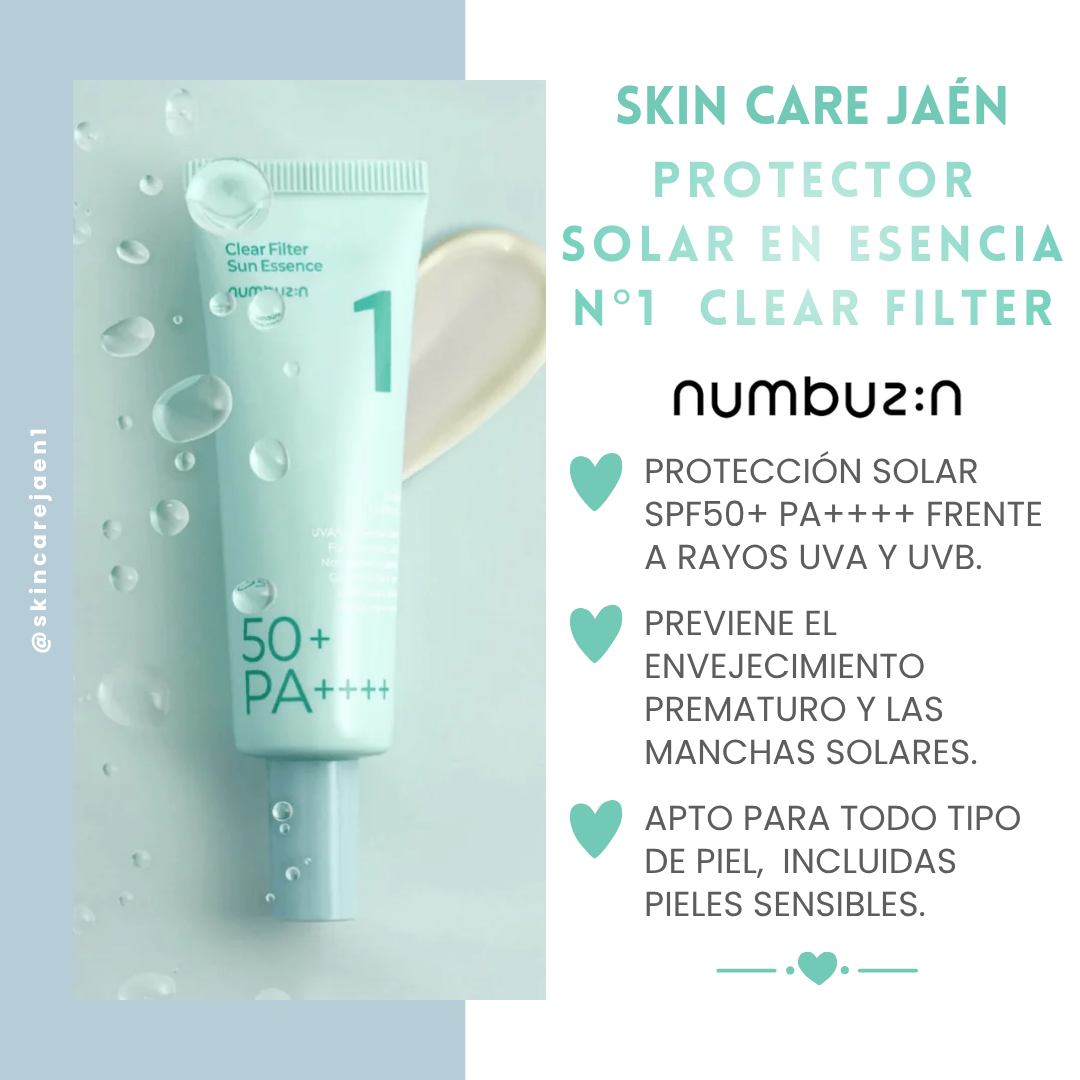 Protector Solar en Esencia N°1 Clear Filter