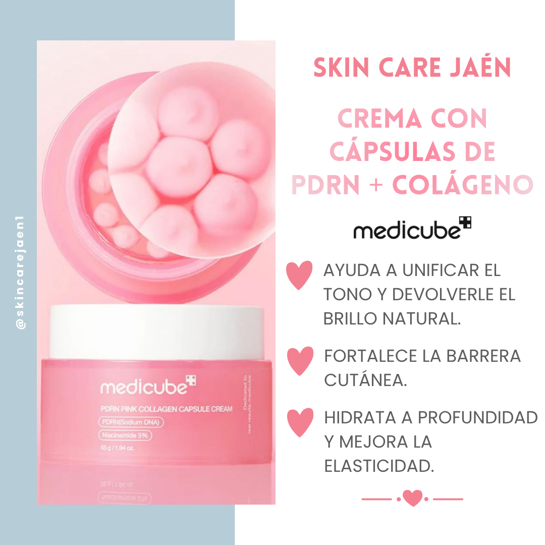 Crema con Cápsulas de PDRN + Colágeno