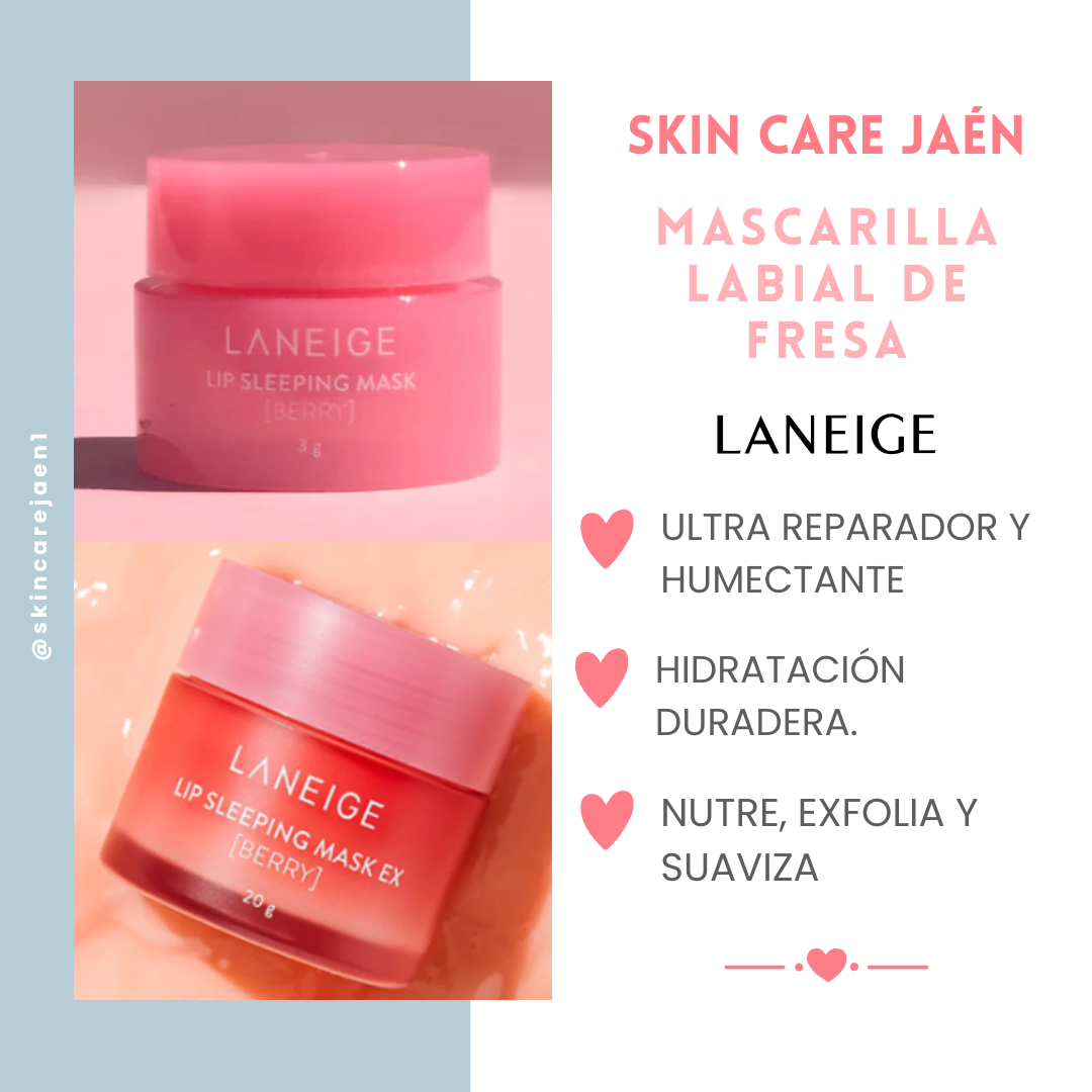 Mascarilla Labial de Fresa