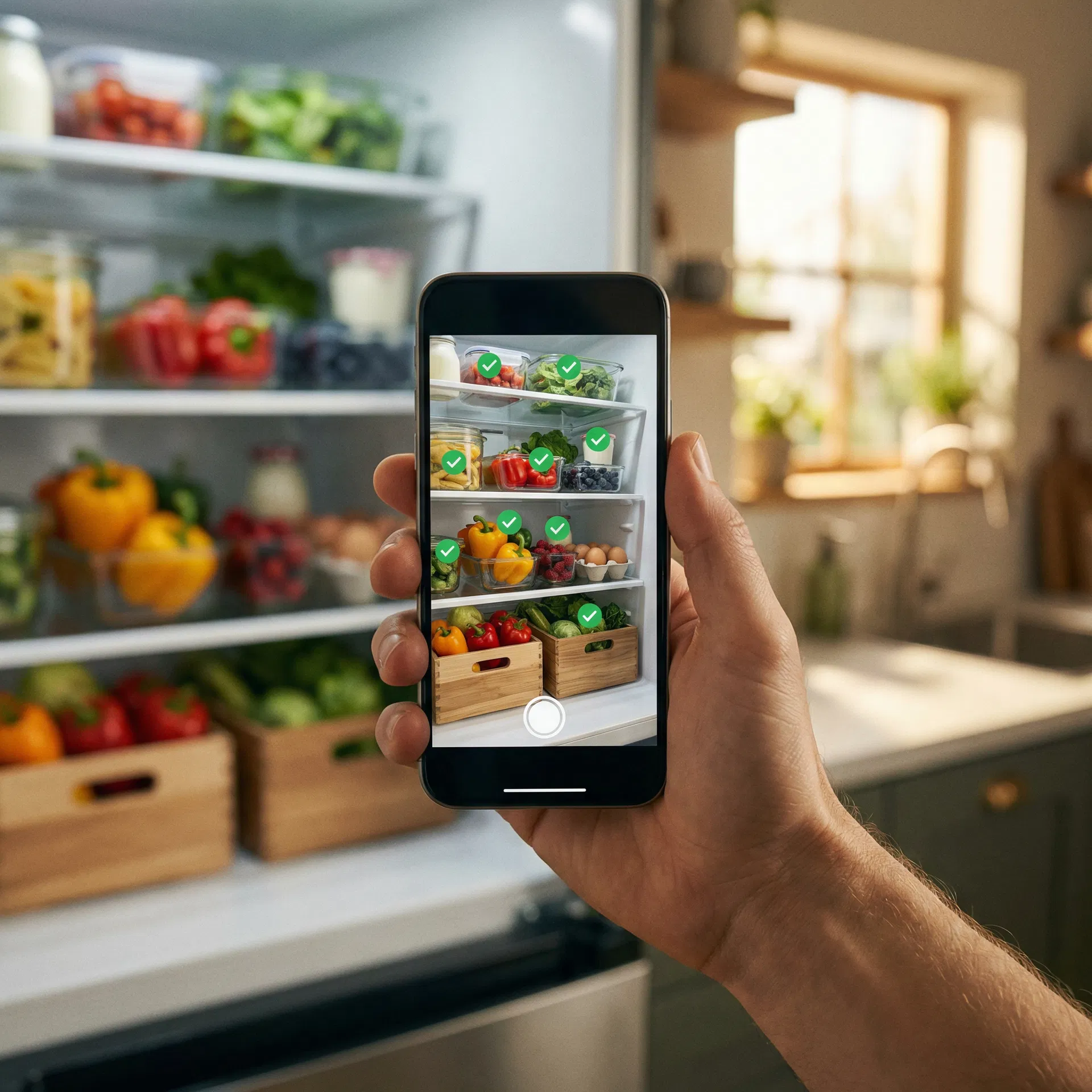 Pantry-Pal Scan Your Kitchen - AI meal planning step 1