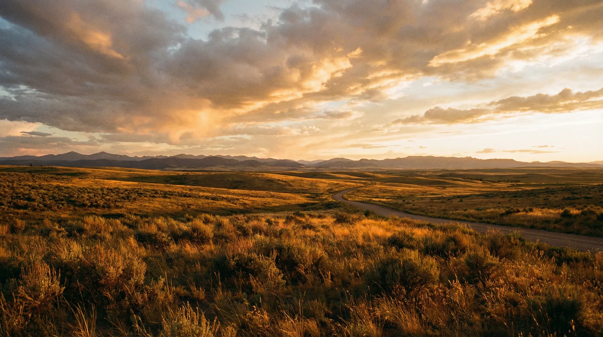 Wyoming prairie landscape