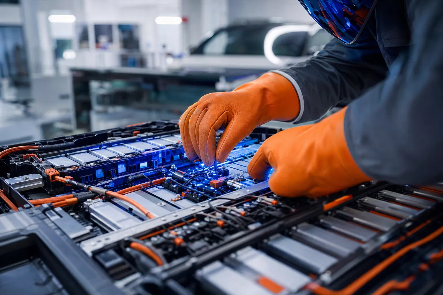 Electric vehicle battery and high-voltage service South Florida