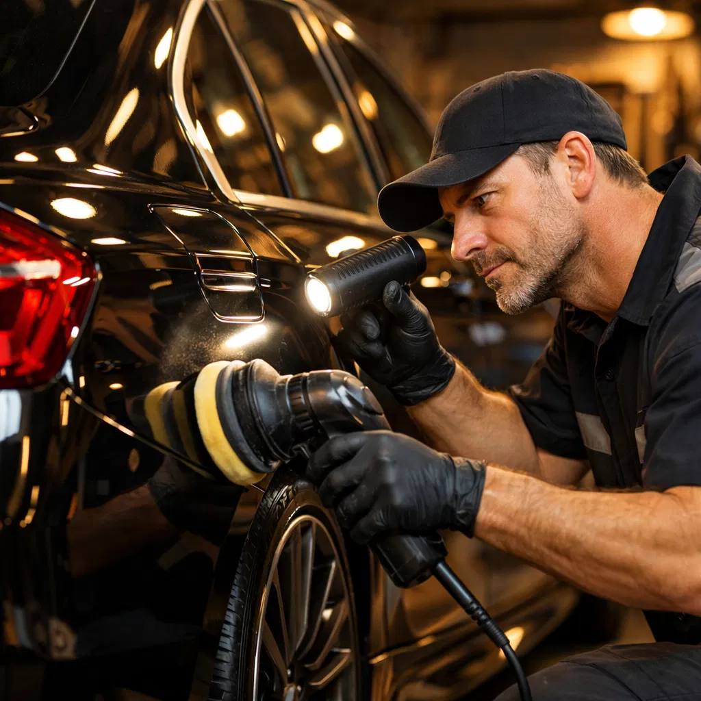 Final detailing work