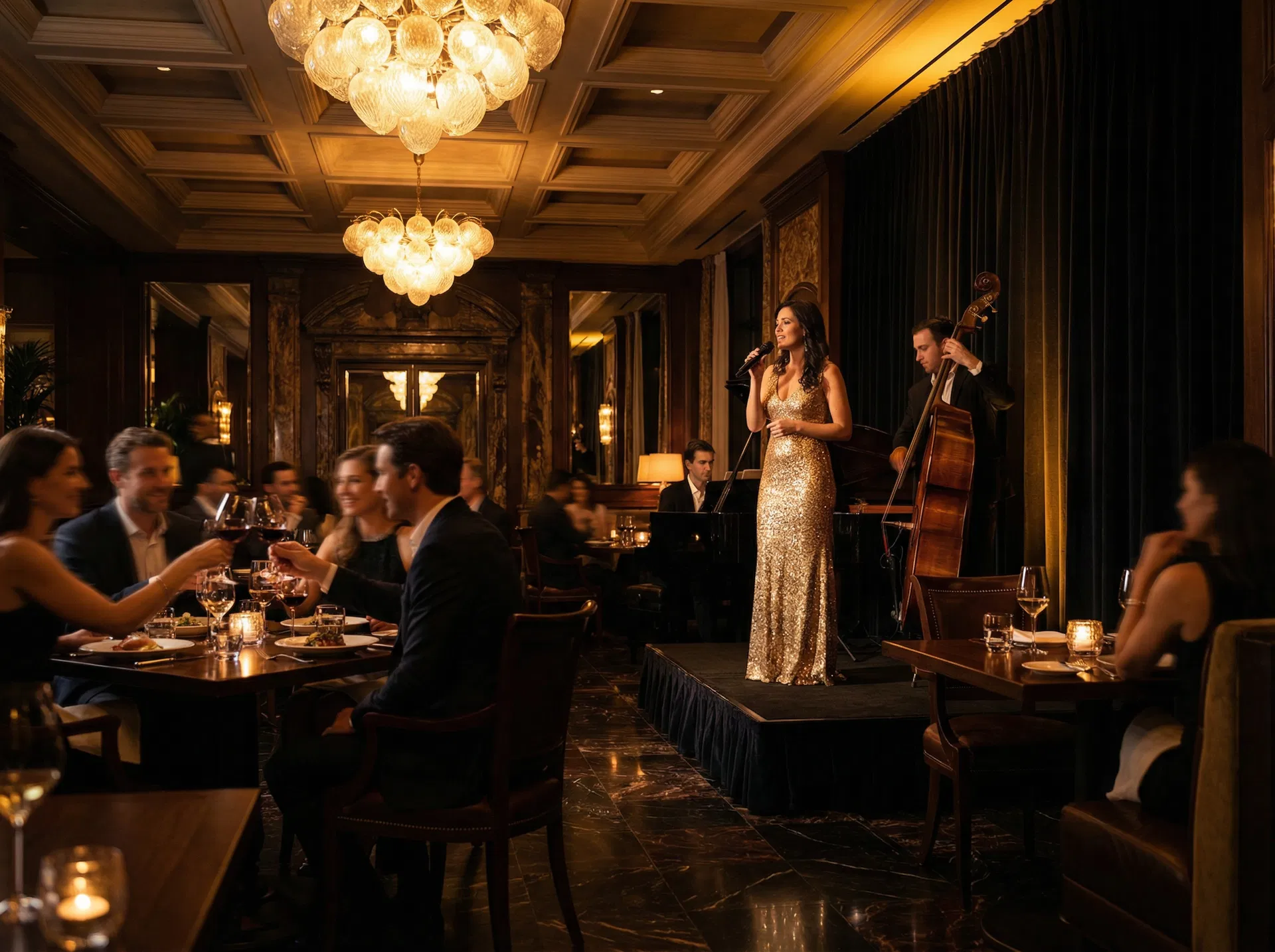 Live entertainment at Riviera Notti