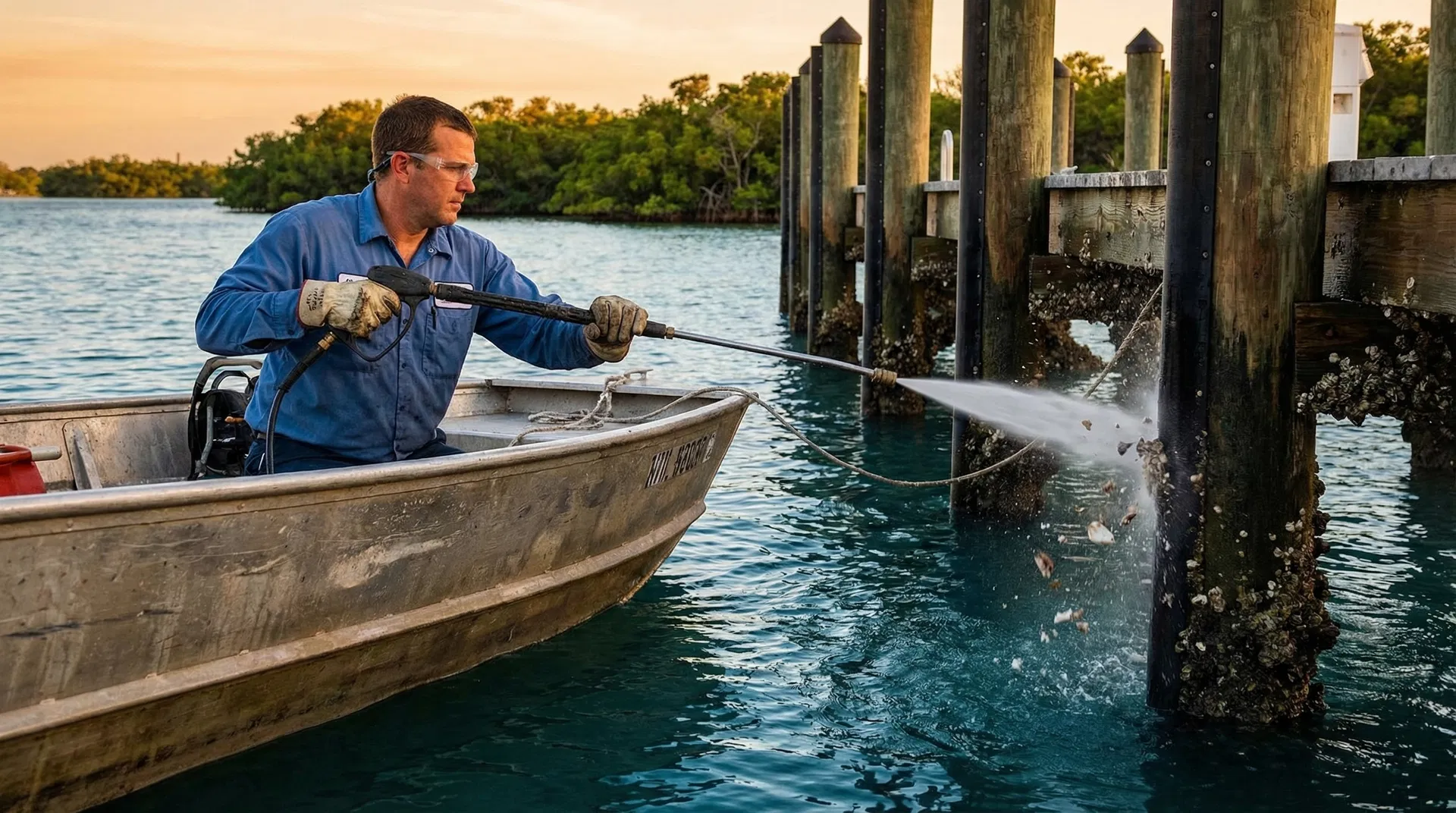 Dock & Piling Cleaning