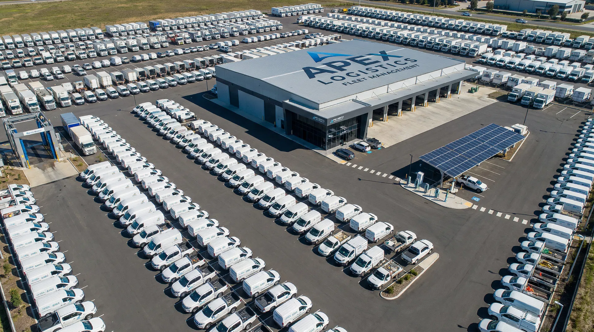 Heavy construction site