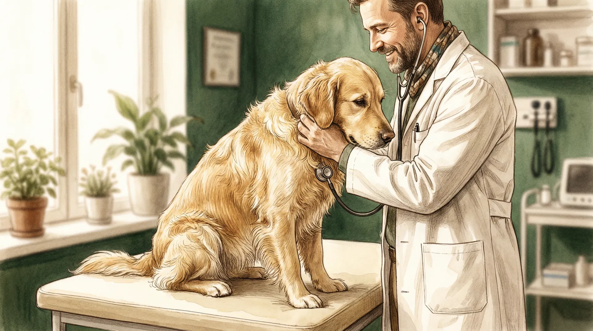Hund beim Tierarzt – Tierkrankenversicherung 2026