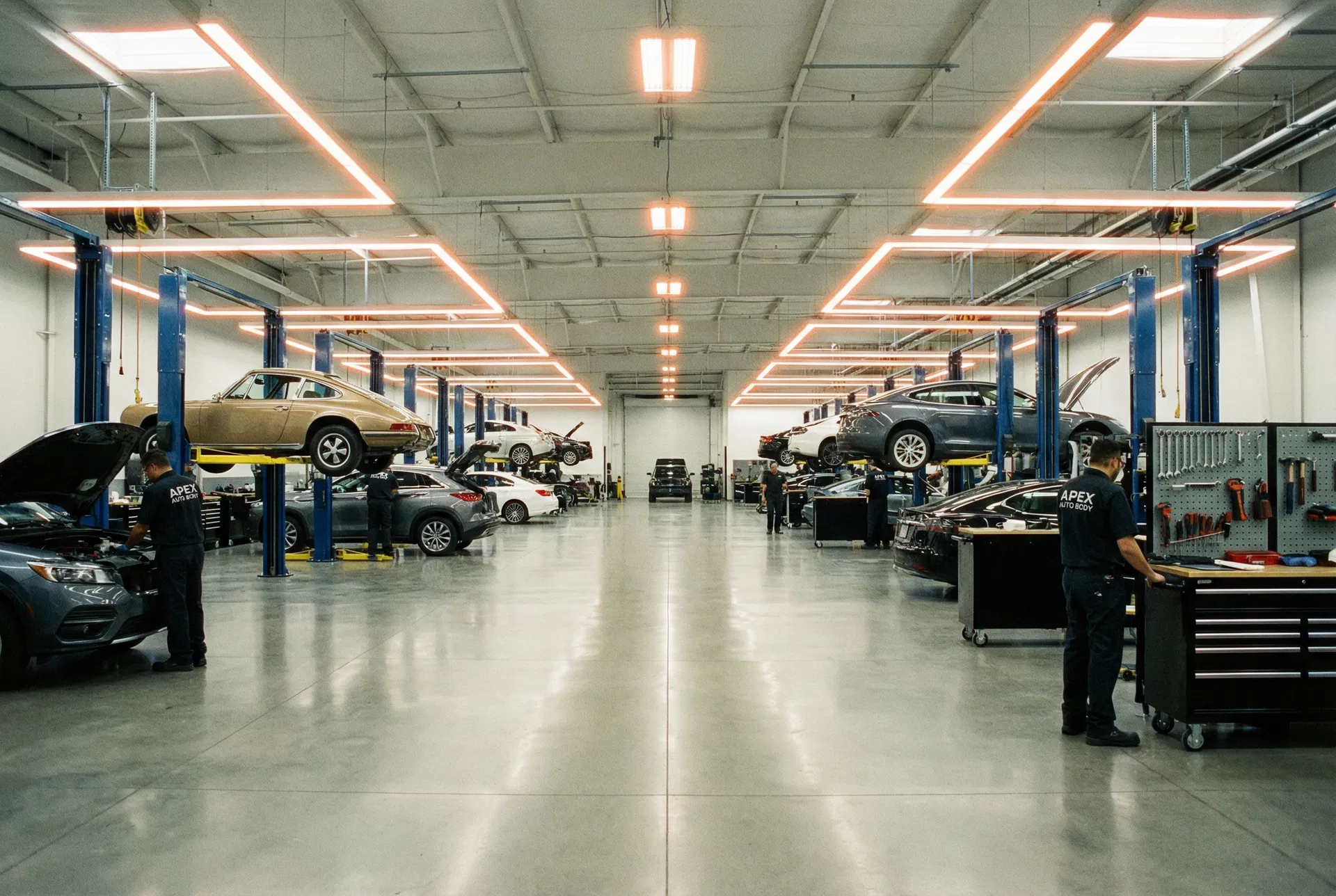 Firebird Collision shop interior