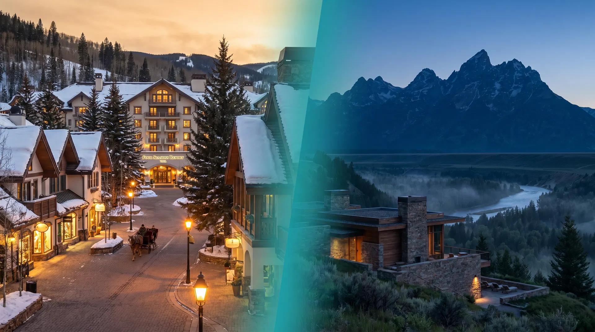 Vail vs Jackson Hole - Comparação