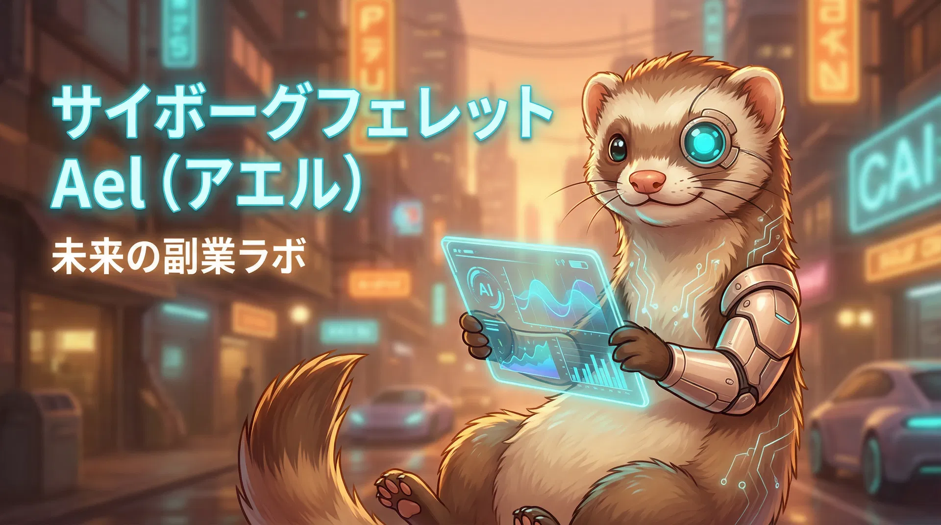 Cyborg Ferret Aer Hero