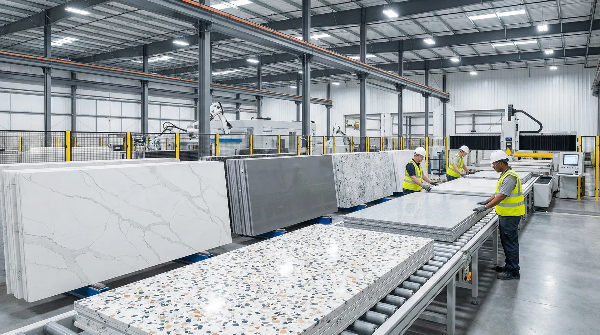 Xinke Xin quartz manufacturing facility