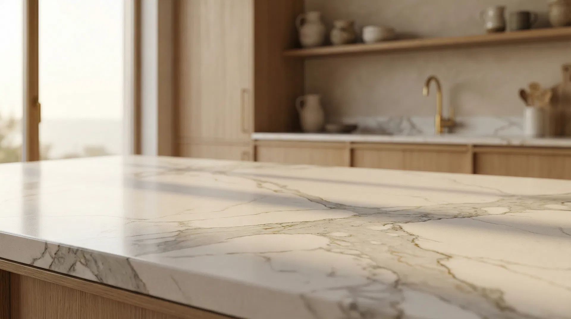 Premium quartz stone surface