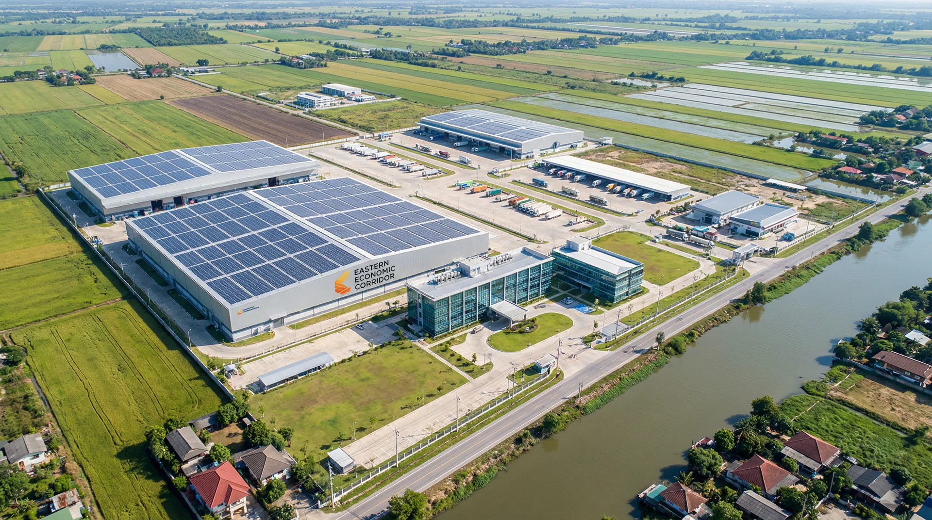 ที่ดินพร้อมโรงงาน จ.ฉะเชิงเทรา