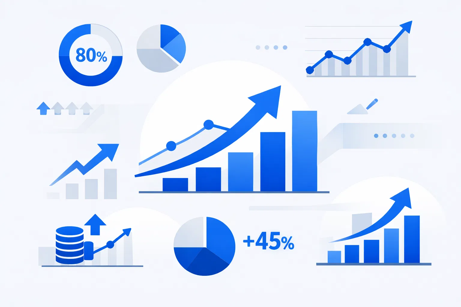 Métricas de sucesso e crescimento financeiro