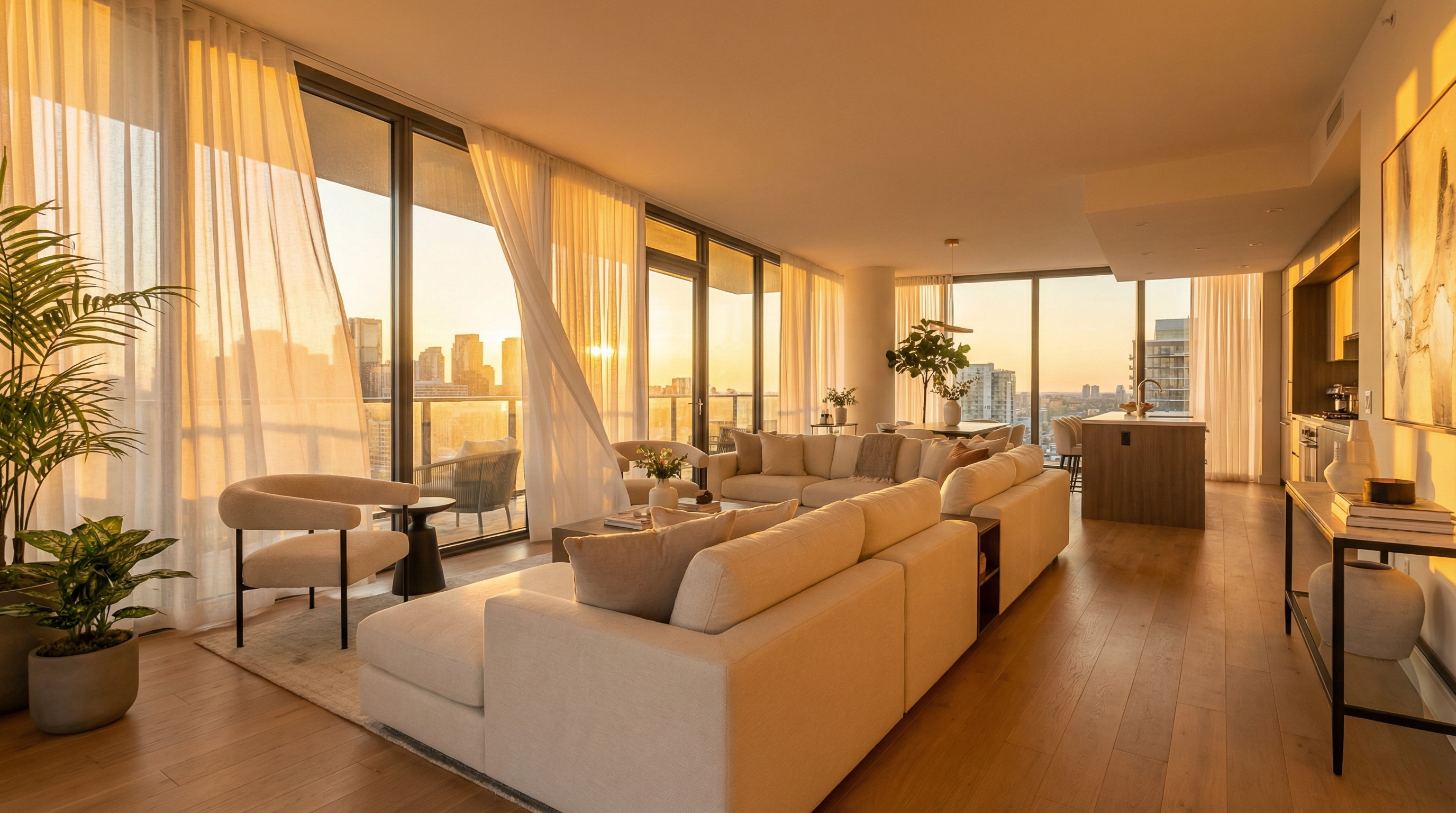 Beautiful rental property interior