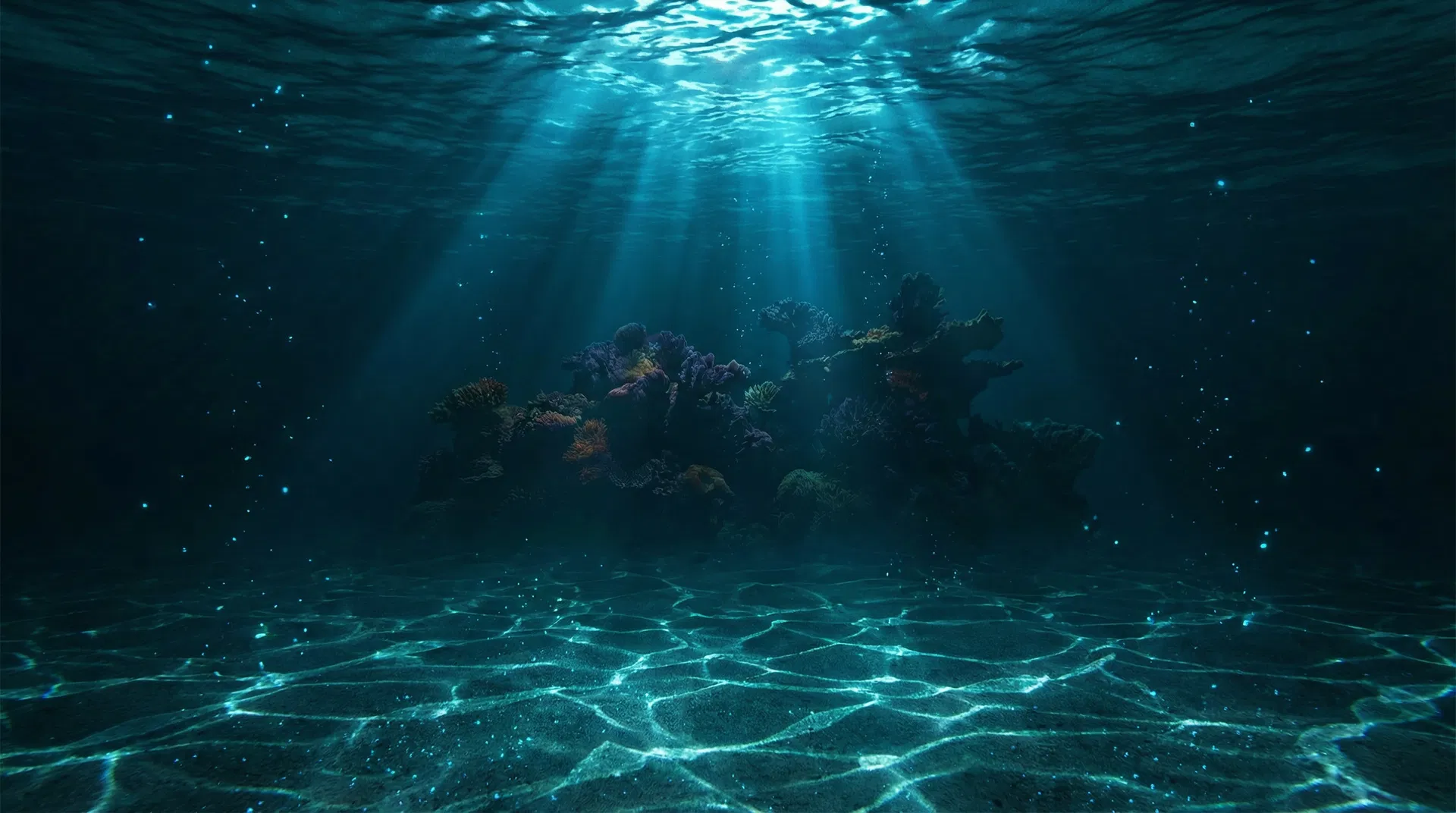 Underwater ocean