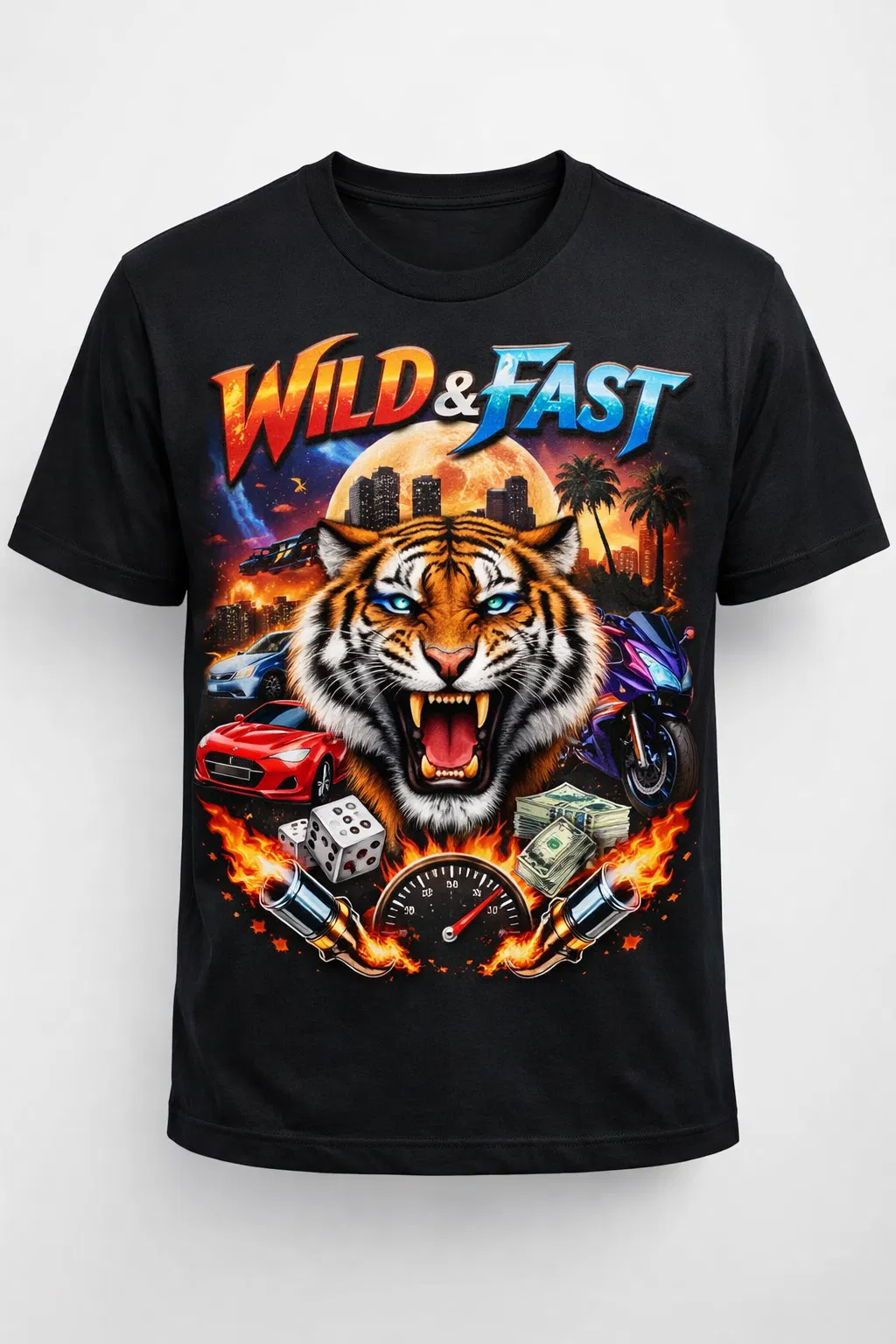 Custom DTF Transfer on T-Shirt