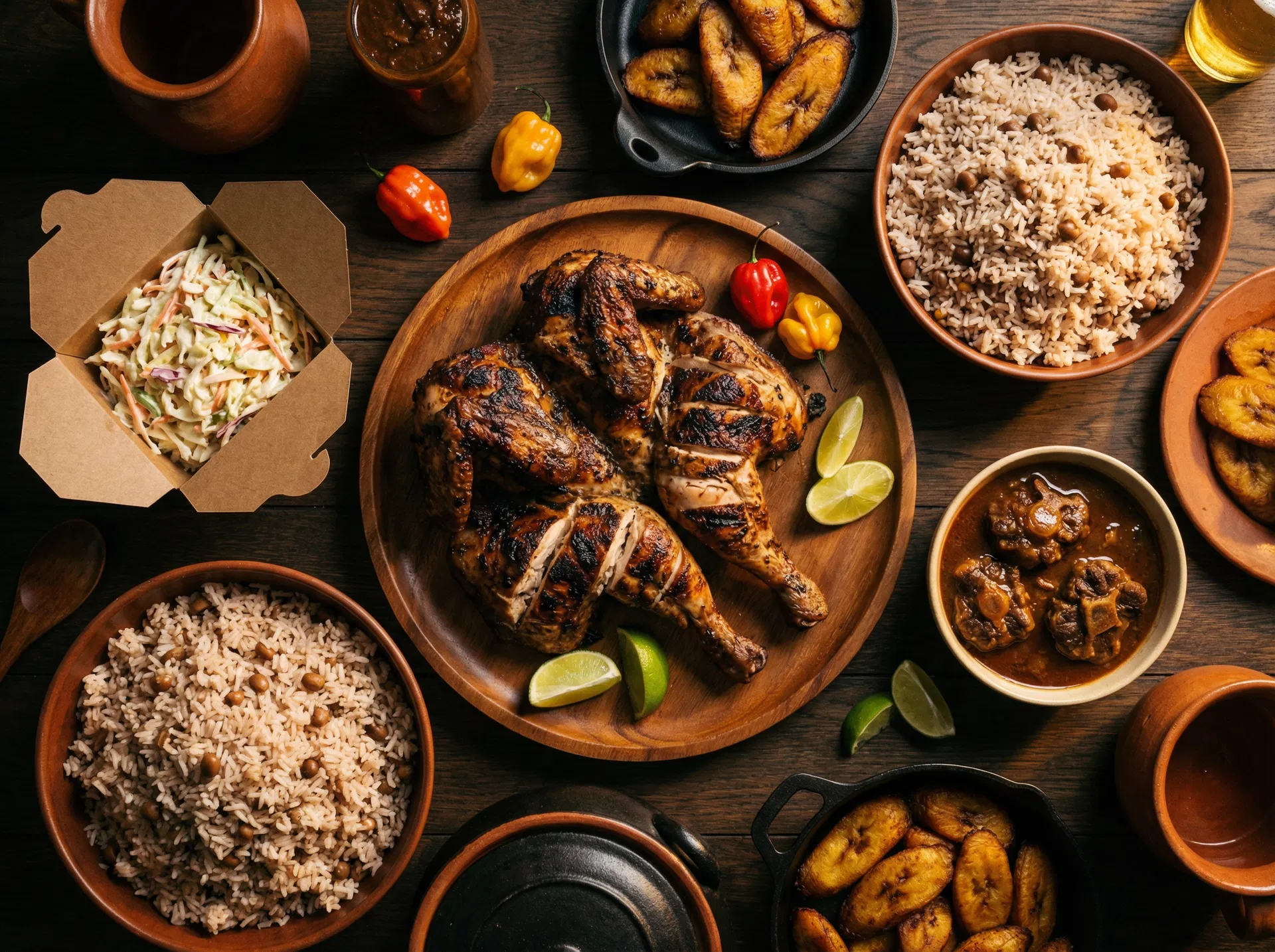 Whole Chicken Family Dinner for 4