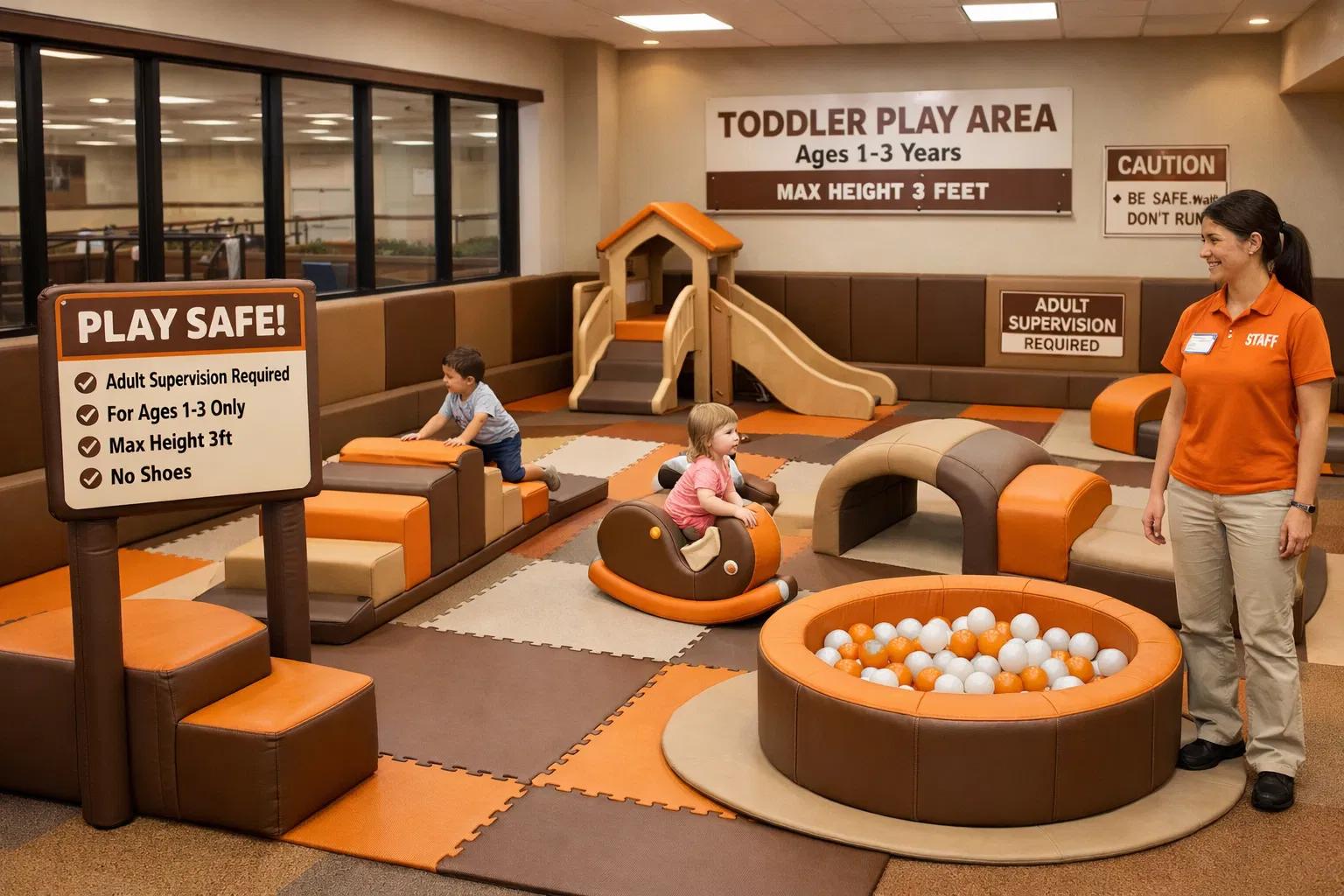 Professional Toddler Soft Play Area Design