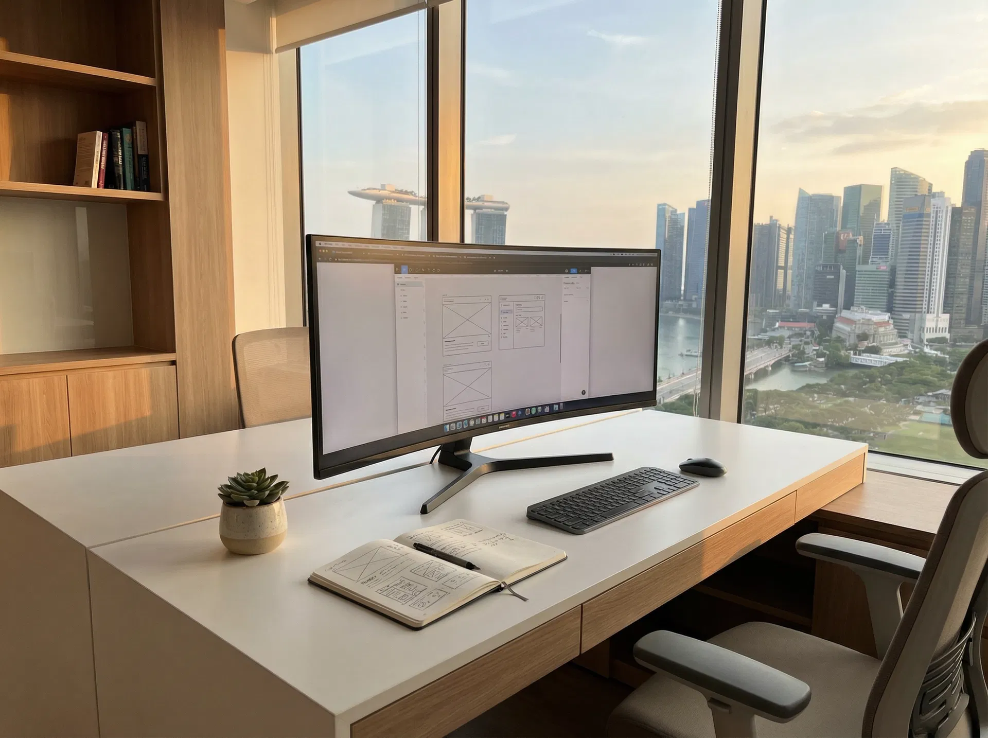 Reverie Web Studios workspace