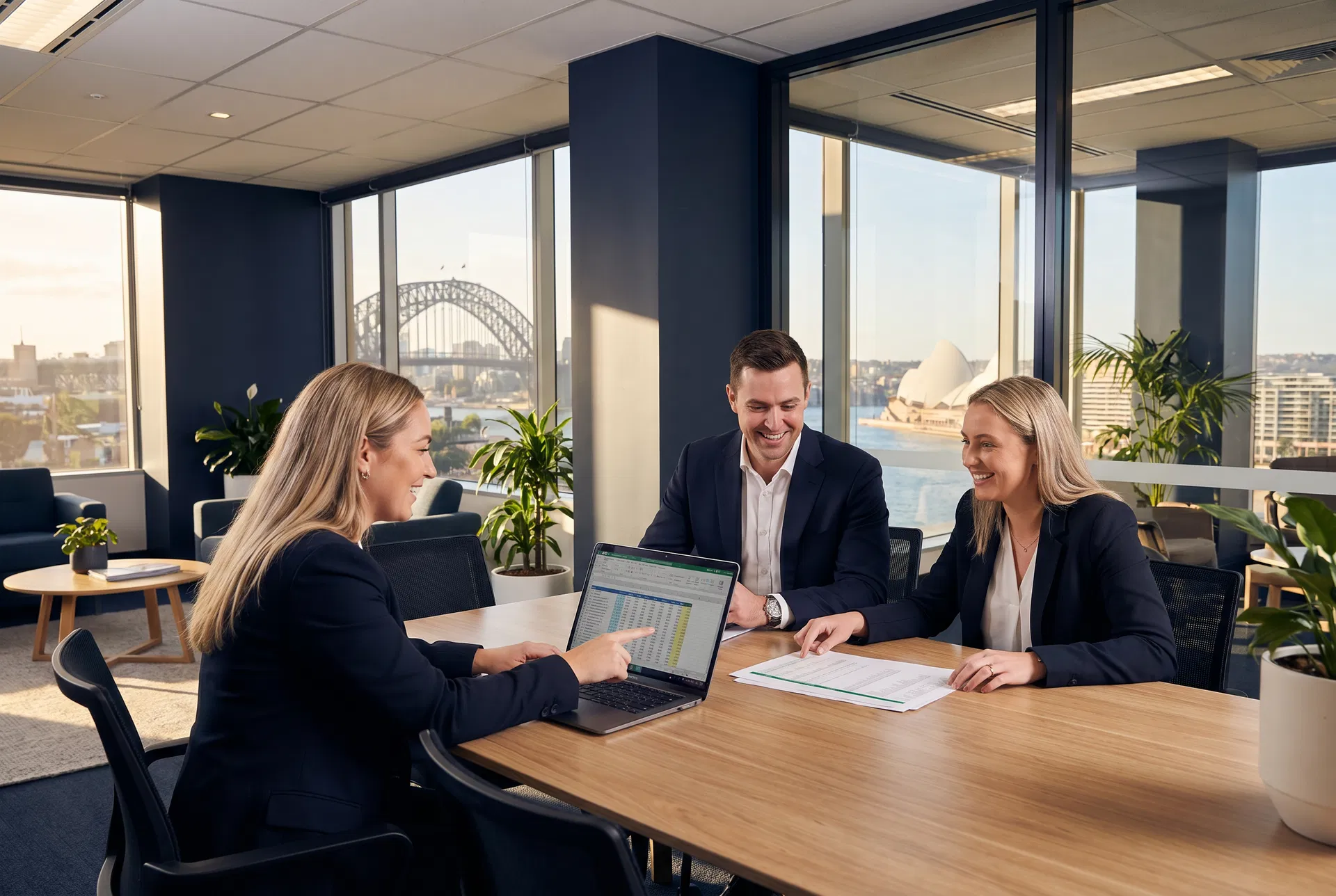 Harbour Advisory team in Sydney office