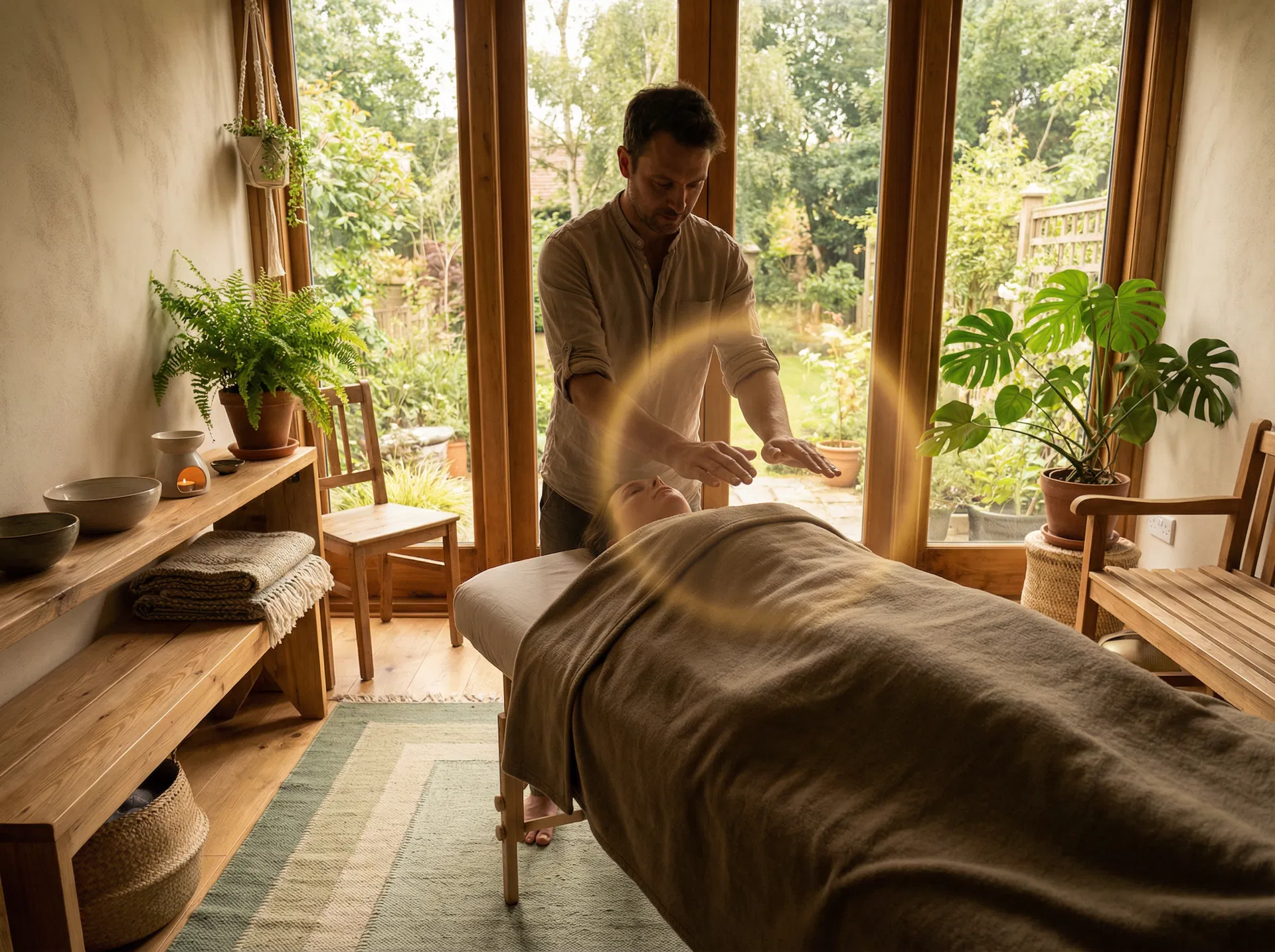 Energetisch-geistige Heilbehandlung – Behandlung in der Praxis Physiotherapie Neumarkt