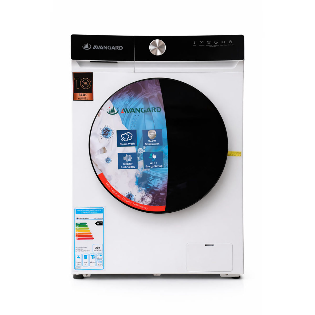 AVANGARD СТИРАЛЬКА AVANGARD AV-100 HXLB White — купить в Ташкенте