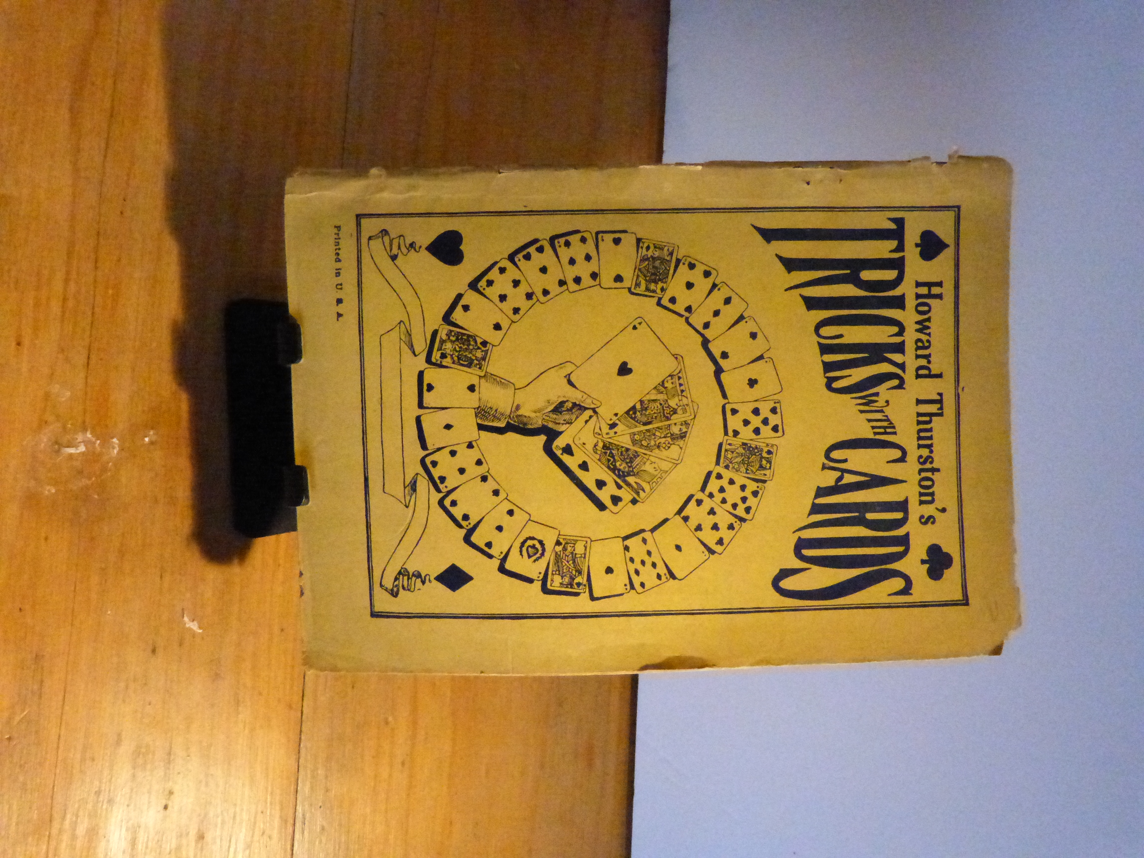Tricks with Cards by Howard Thurston — photograph 1 of 3