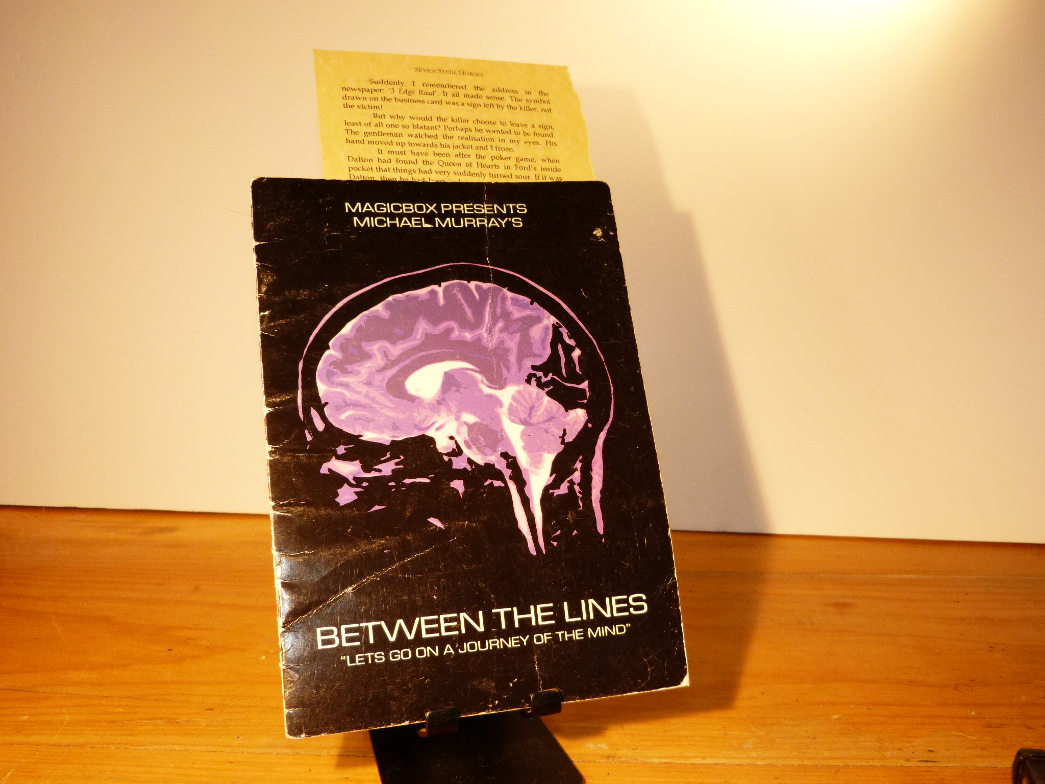 Between the Lines by Michael Murray — product photograph