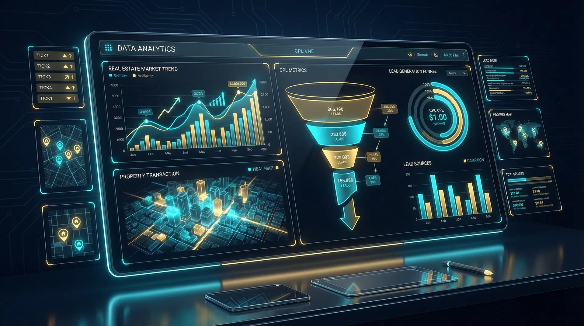 Lead Generation Dashboard