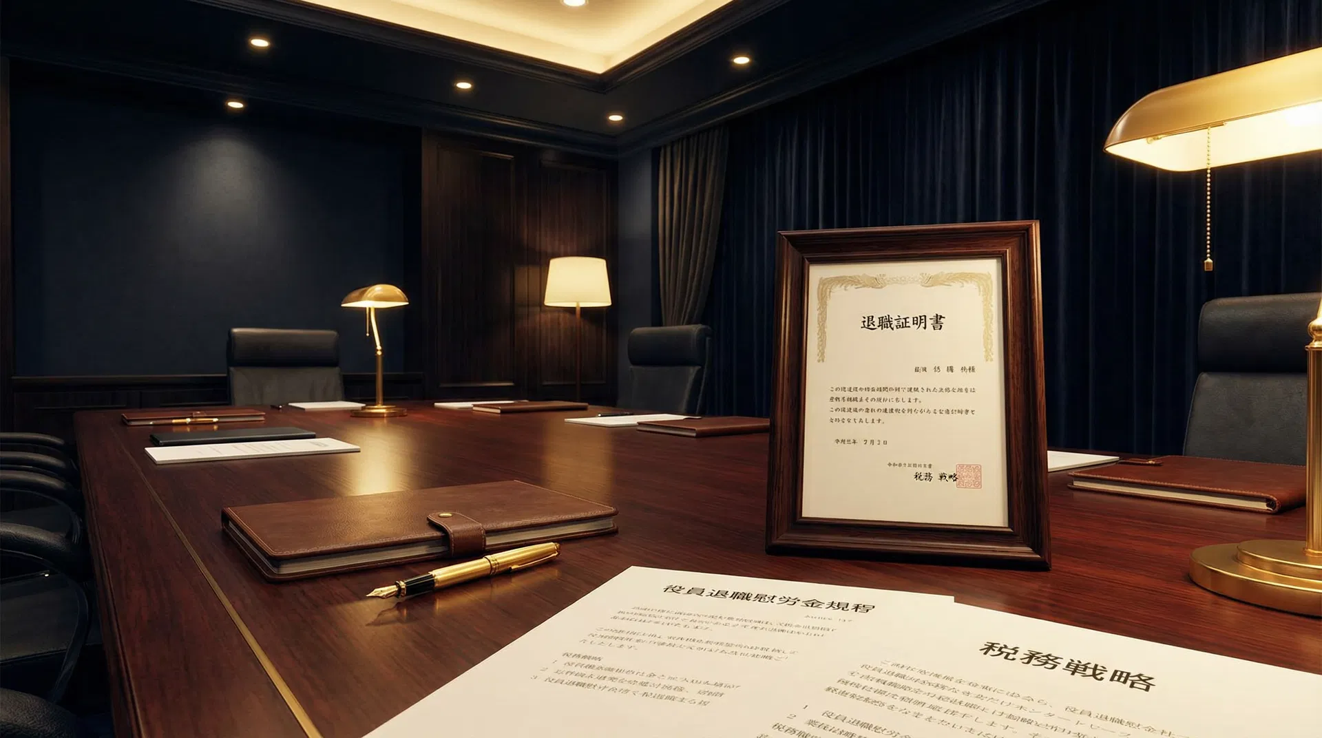 役員退職金の節税活用完全ガイド：中小企業オーナーが知るべき税務戦略