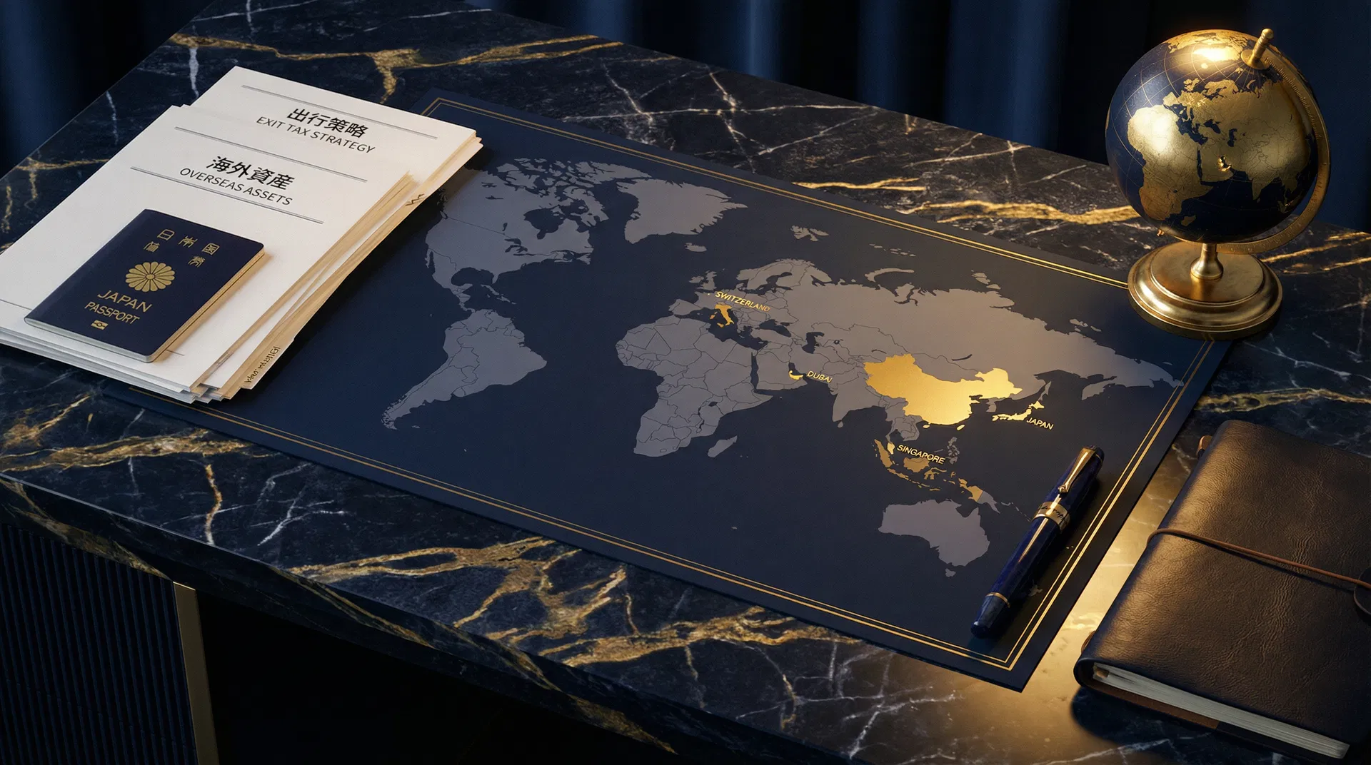 海外移住・非居住者の日本税務：出国税・国外転出時課税と節税戦略