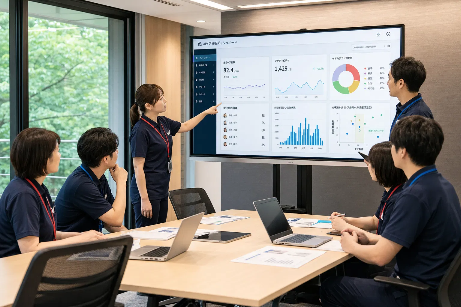 AIシフト管理で人件費を年間120万円削減——デイサービス事業者の挑戦