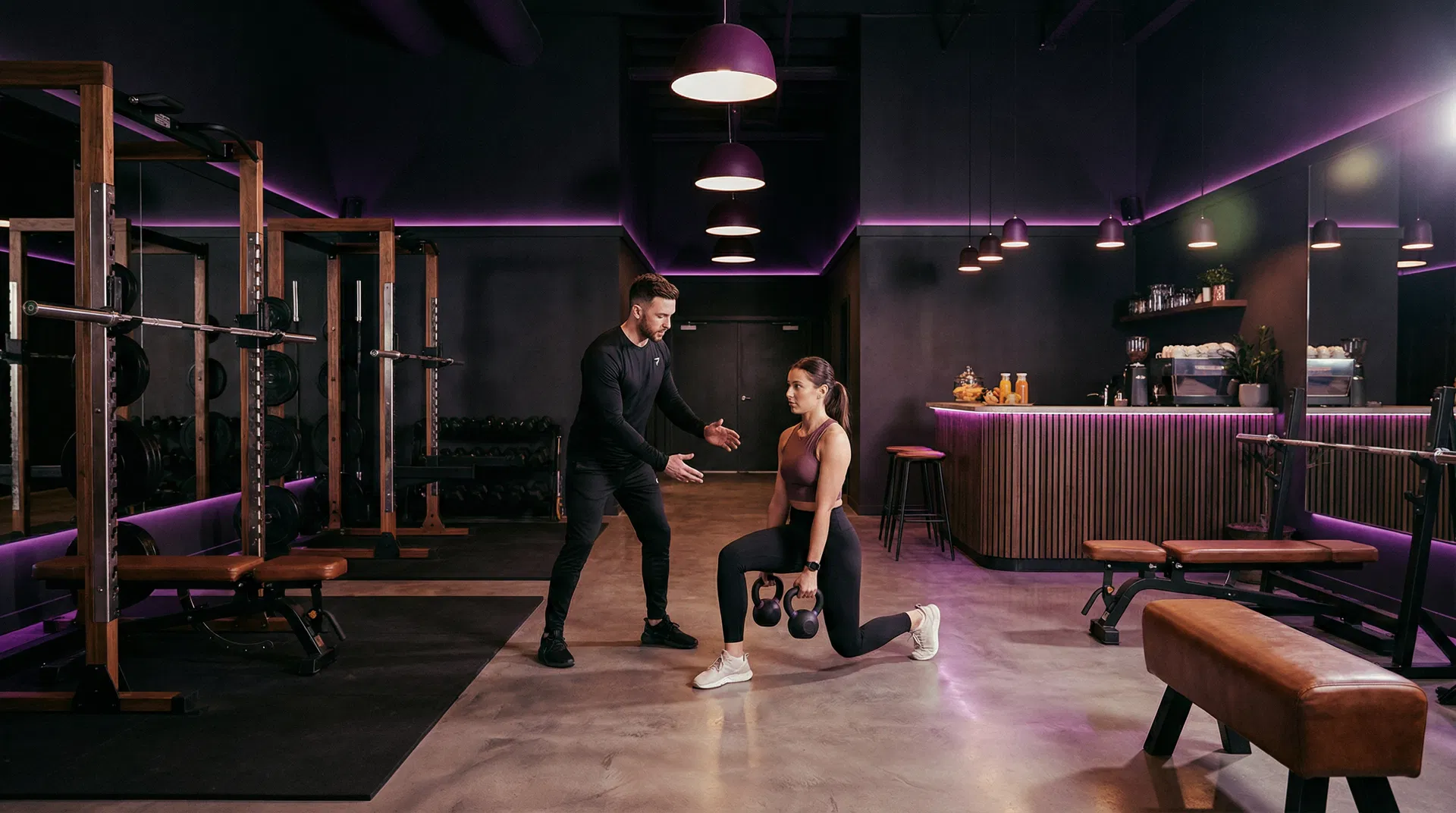 Personal training session at Renu Active