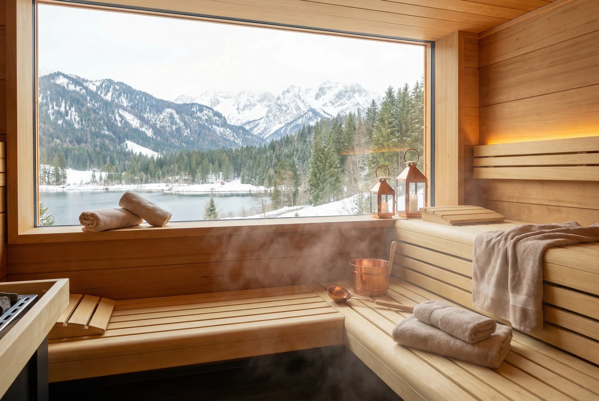 Alpine Saunen