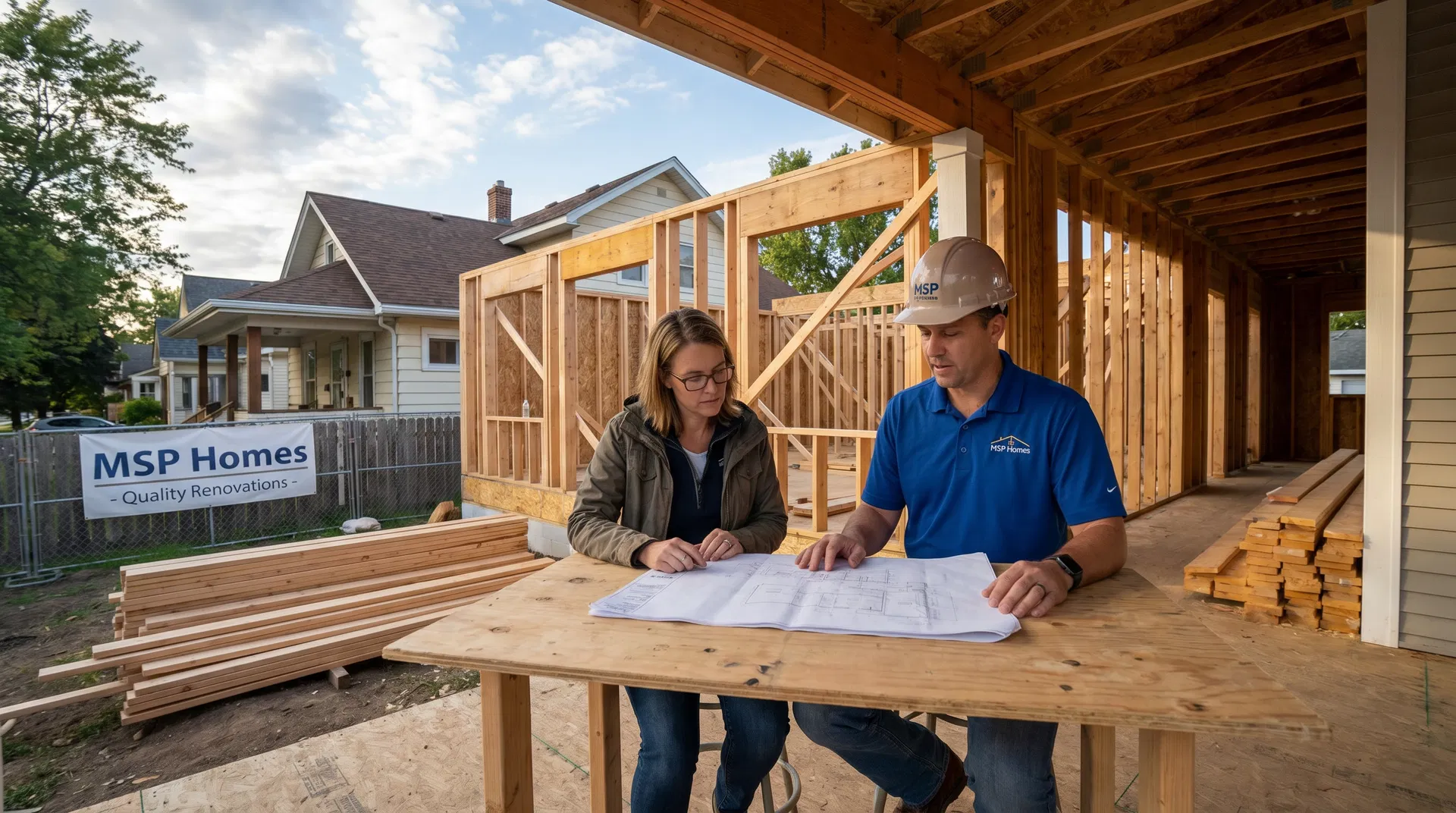 Custom home construction