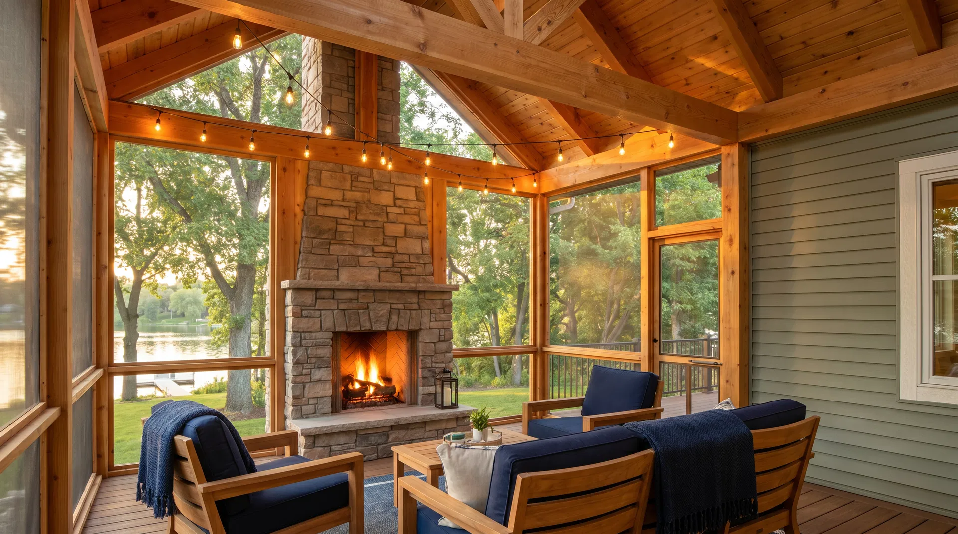 Heatherton — Screened Porch Addition & Siding in Edina, MN