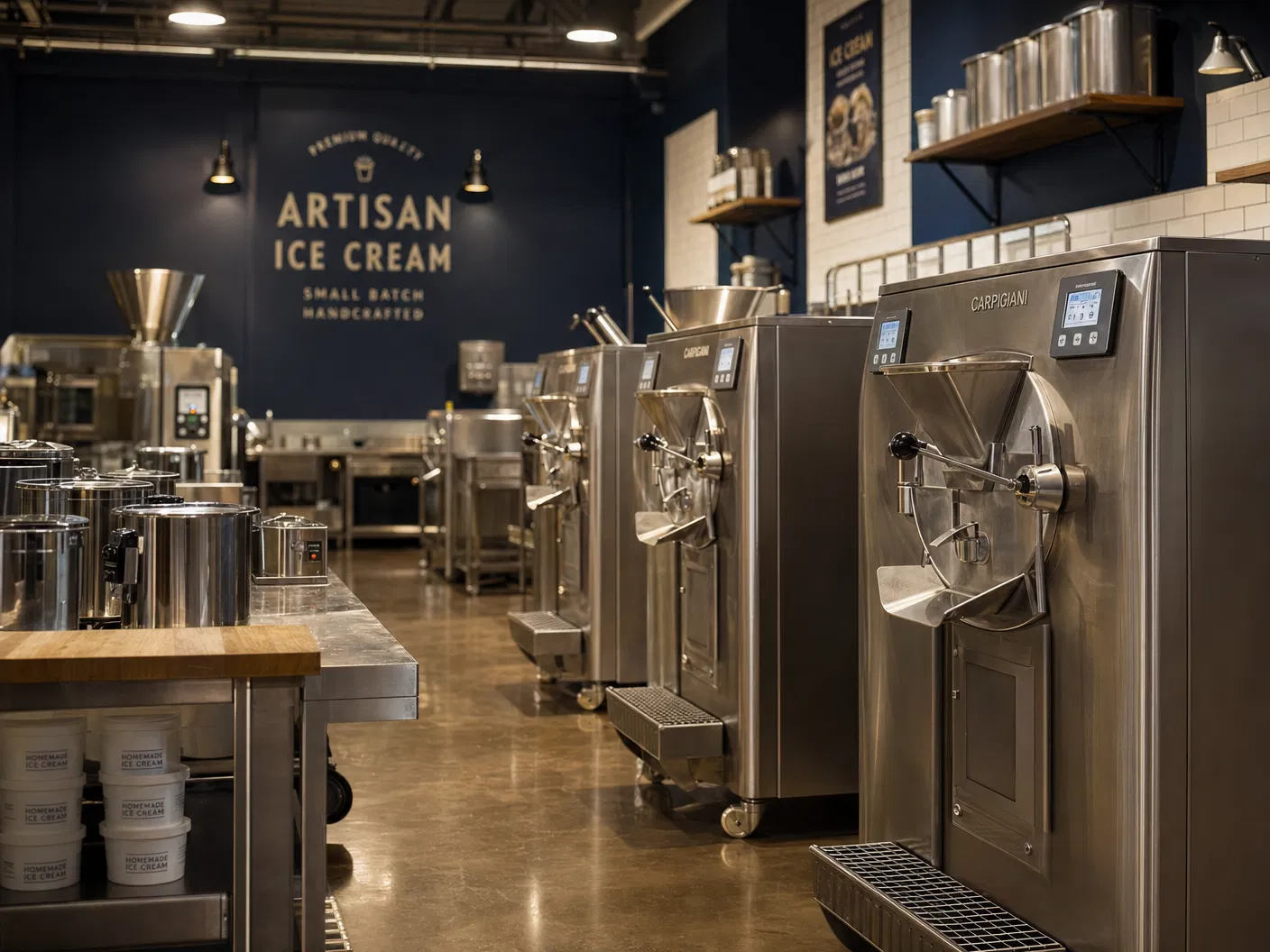 Sugar Lab of Colorado artisan ice cream production facility in Denver