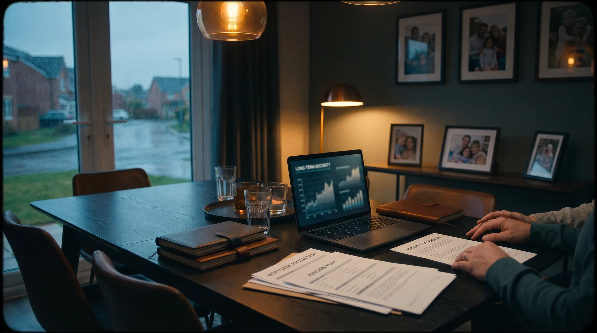 Family security scene