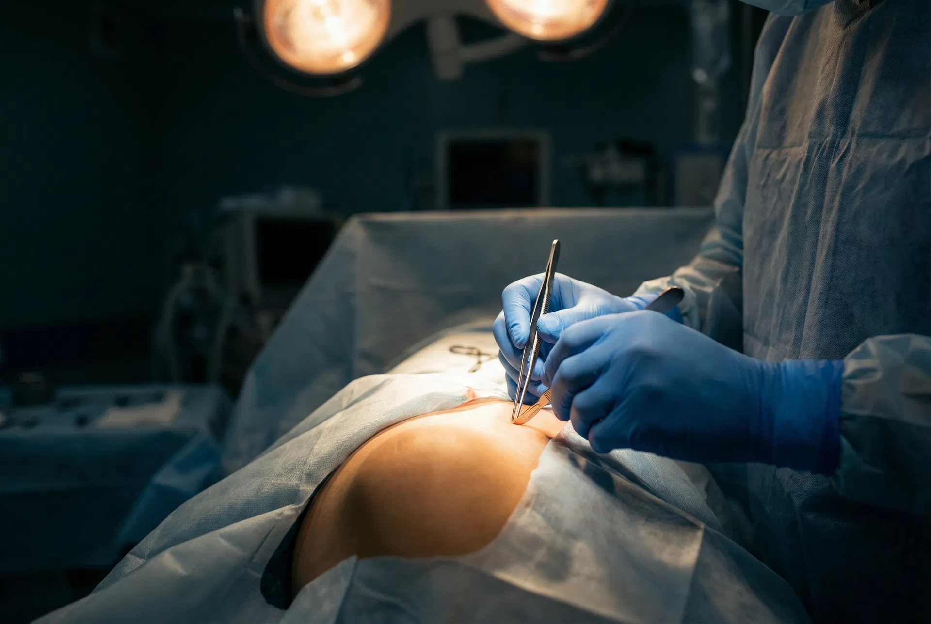 Surgeon performing a procedure — precision and dexterity are essential