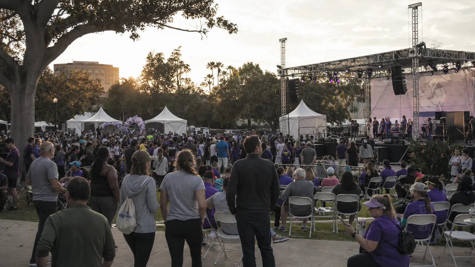 Public charity event