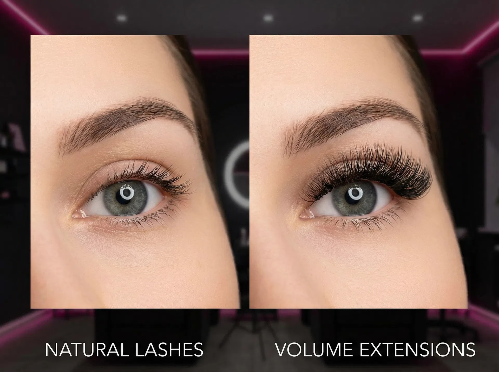 Before & After - Volume Extensions