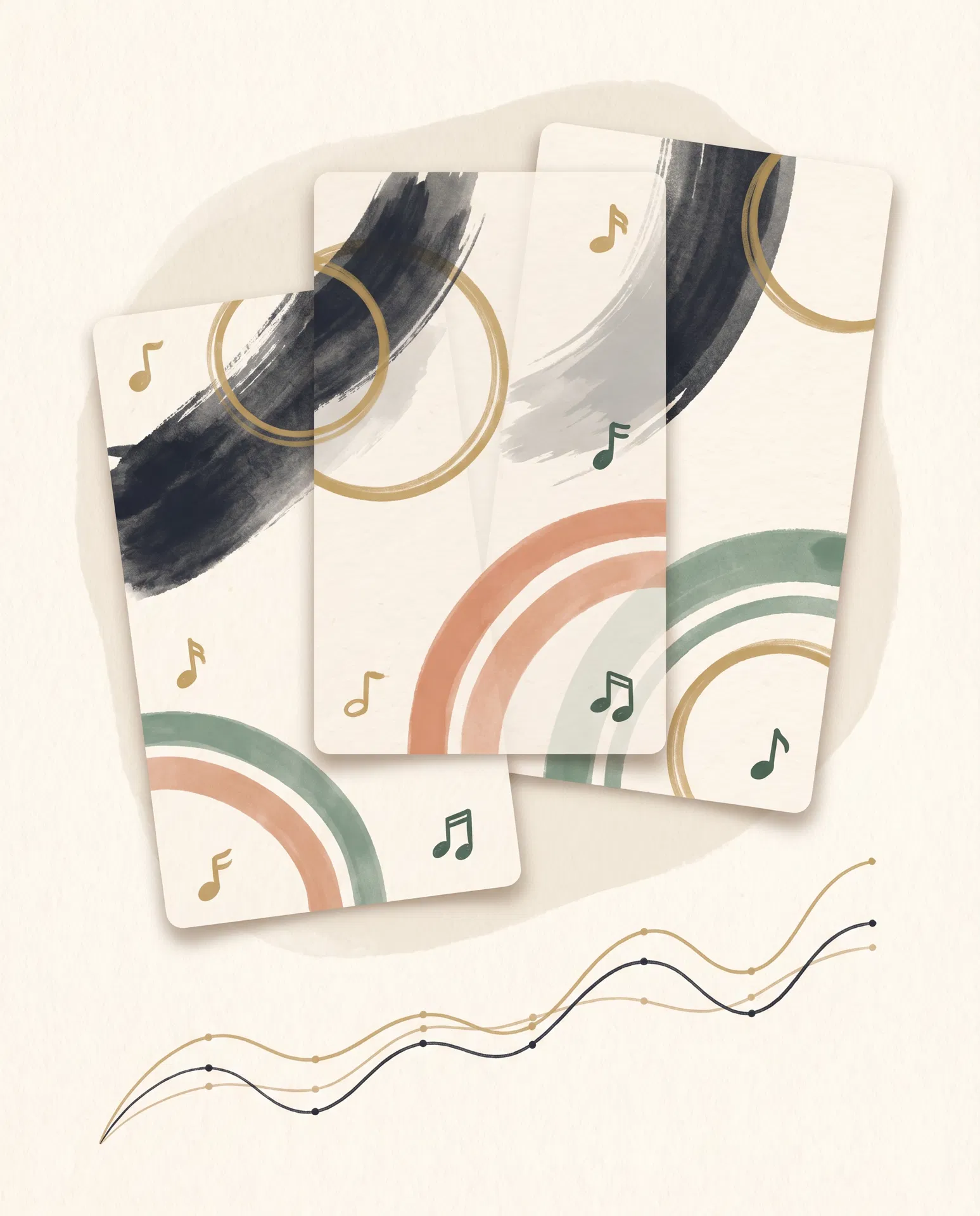 Progrès cards and vocal charts