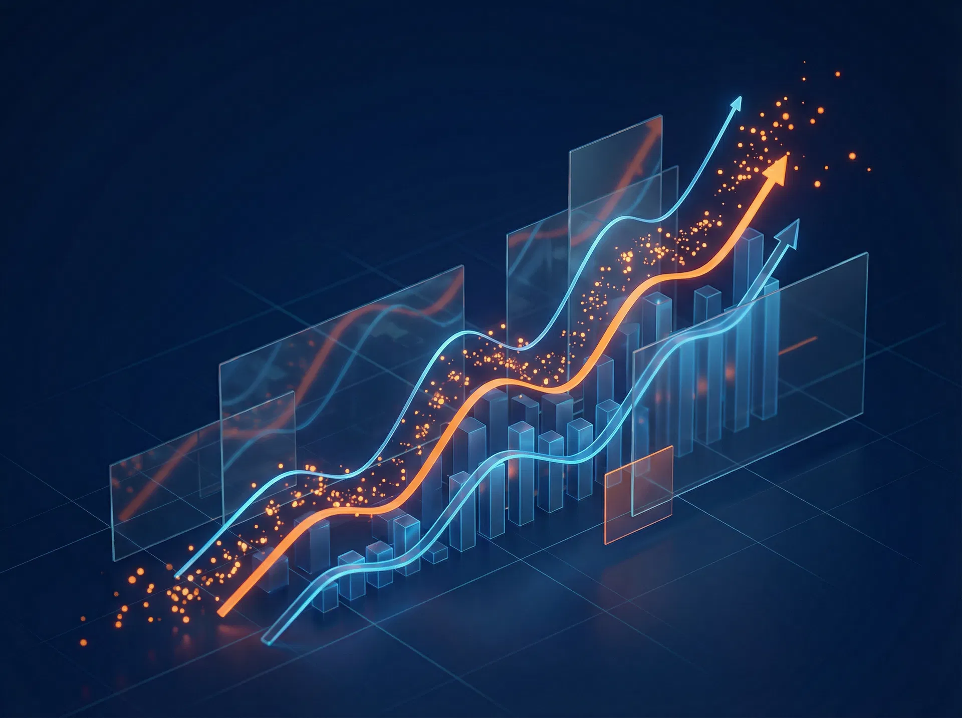 Growth acceleration visualization