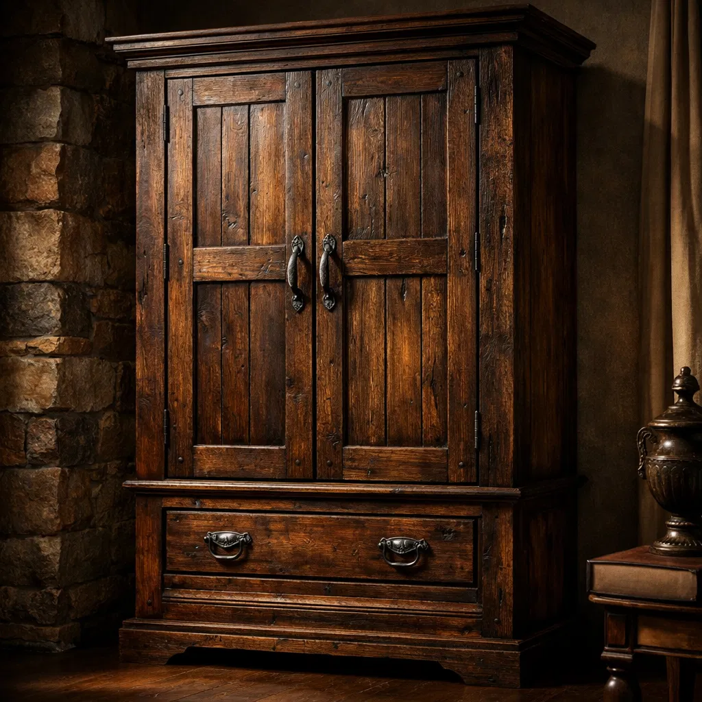 Armário Rústico em Carvalho