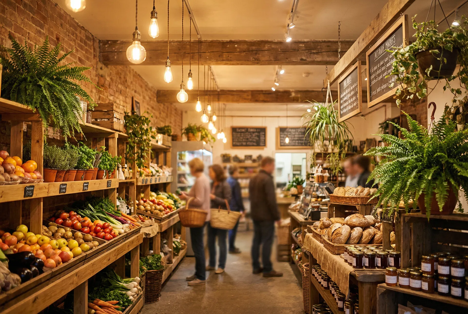 KOBS organic market interior