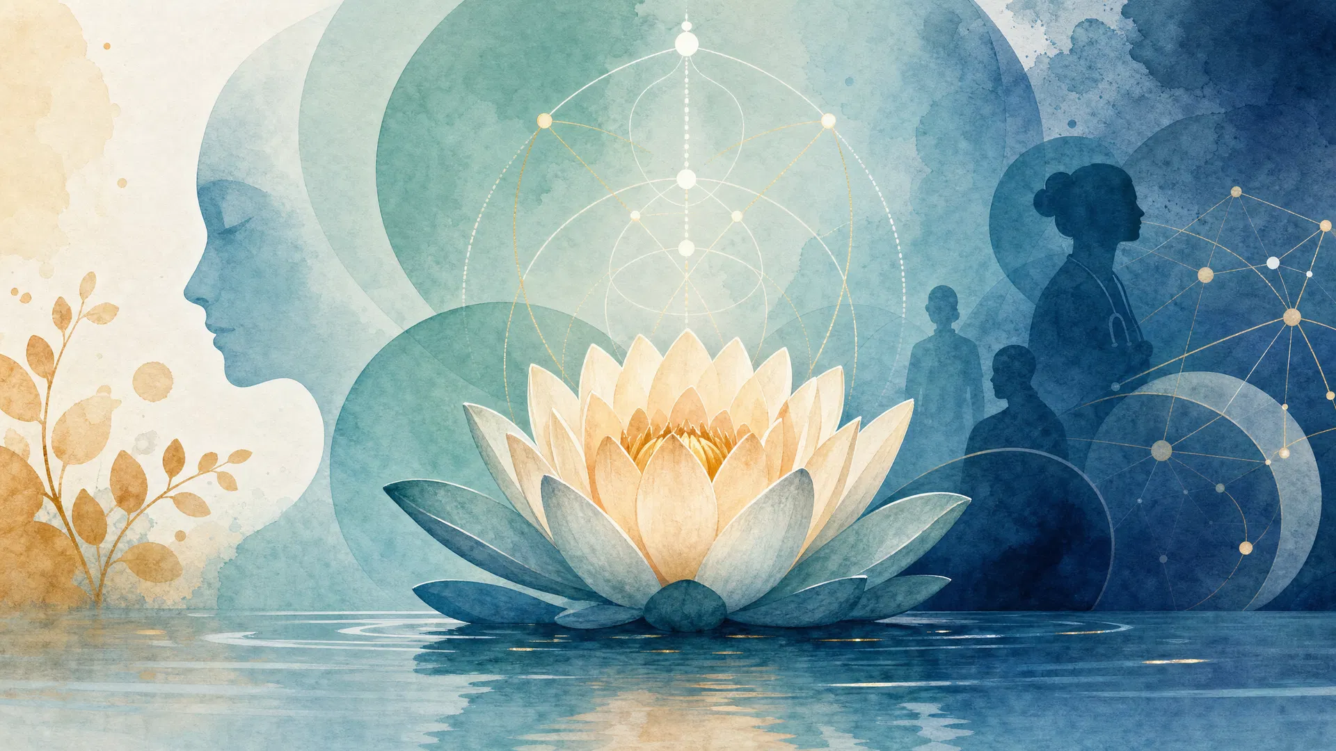 Lotus flower representing the RISE framework