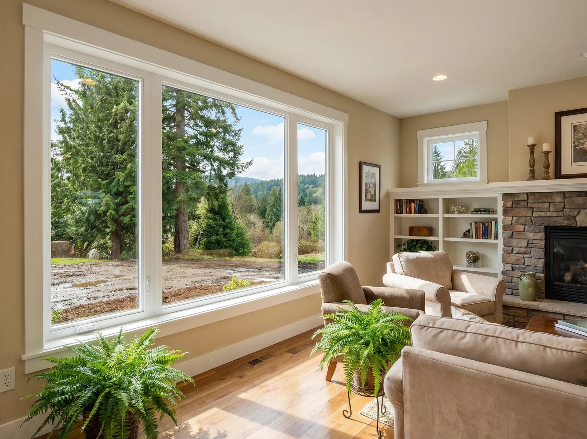 After: Living Room Picture Window